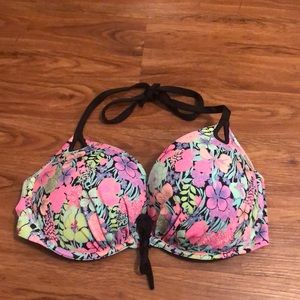 Victoria’s Secret Push Up Bikini Top Floral
